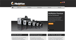 Desktop Screenshot of heidrive-motion.net